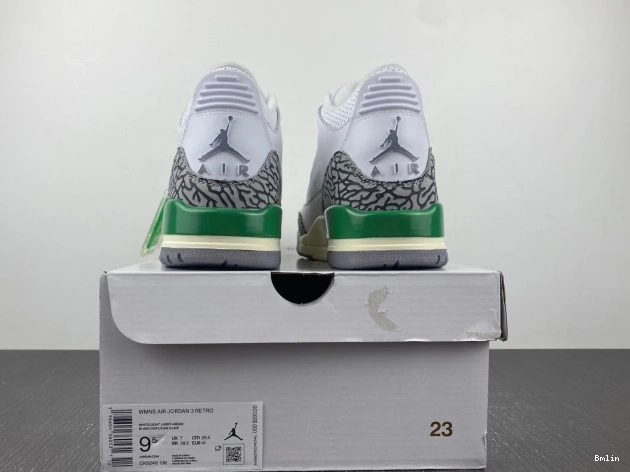 Bmlin Shoes Retro CK9246-136 3 Green Jordan Lucky (W) 0711